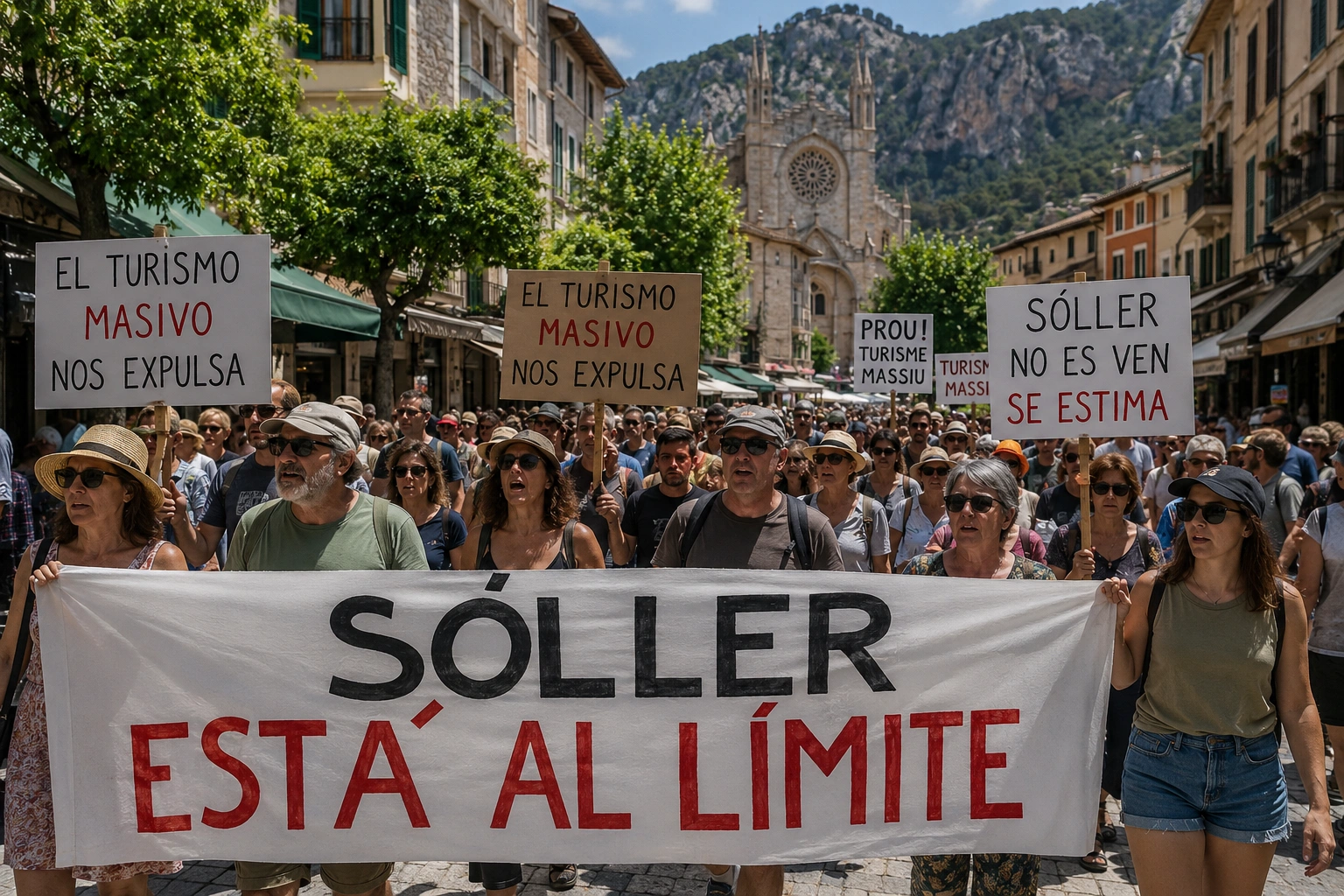 Mallorca enfrenta protestos contra o turismo excessivo que transforma a ilha